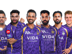 Kolkata Knight Riders revela nova camisa antes do IPL 2026 Kolkata Knight Riders revela nova camisa antes do IPL 2026