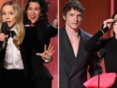Kristen Bell, Connor Storrie e mais estrelas no 32º Prêmio de Atores 32º Prêmio Anual de Atores BTS 0