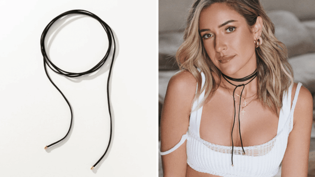 Gargantilha preta 'Laguna Beach' de Kristin Cavallari: compre online
