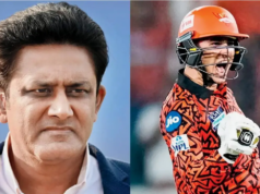 Kumble exorta Abhishek Sharma, do Sunrisers Hyderabad, a assumir mais responsabilidades Kumble exorta Abhishek Sharma, do Sunrisers Hyderabad, a assumir mais responsabilidades