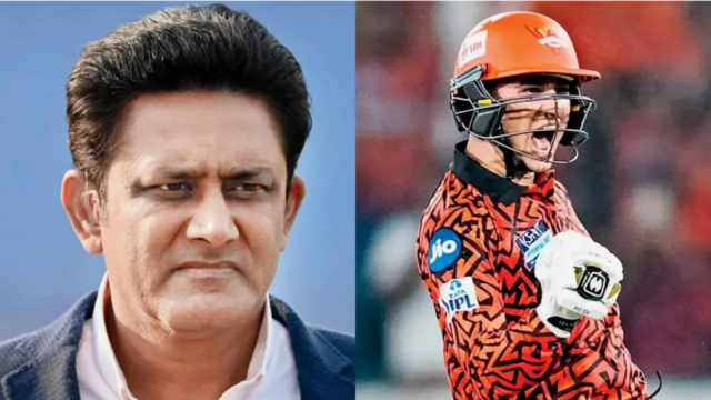 Kumble exorta Abhishek Sharma, do Sunrisers Hyderabad, a assumir mais responsabilidades
