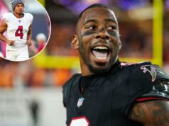 Kyle Pitts critica os jogadores da NFL que faltaram à celebração da vida de Rondale Moore: ‘Emoção falsa’ Kyle Pitts critica os jogadores da NFL que faltaram à celebração da vida de Rondale Moore: 'Emoção falsa'