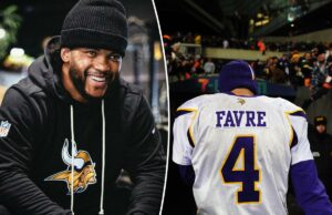 Kyler Murray é sincero sobre a vez em que chorou ‘lágrimas de verdade’ como fã dos Vikings Kyler Murray é sincero sobre a vez em que chorou 'lágrimas de verdade' como fã dos Vikings