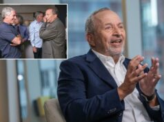 Larry Summers expulso por orgulhoso grupo econômico por causa de laços com Jeffrey Epstein: relatório Larry Summers, presidente emérito e professor da Universidade de Harvard, falando durante uma entrevista.