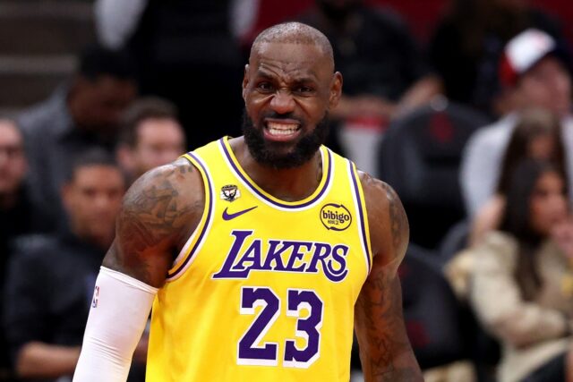 LeBron James, do Lakers, trata de lesão após Hard Foul contra Rockets
