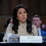 Diretor de Inteligência Nacional, Tulsi Gabbard, testa perante o Comitê de Inteligência do Senado.