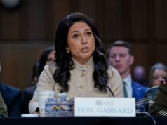 Leia os comentários completos de Tulsi Gabbard na audiência do Comitê de Inteligência do Senado sobre ameaças globais Diretor de Inteligência Nacional, Tulsi Gabbard, testa perante o Comitê de Inteligência do Senado.