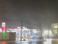 Leste e centro-oeste dos EUA atingidos por enorme tempestade Leste e centro-oeste dos EUA atingidos por enorme tempestade