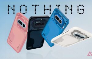 Levei apenas 5 segundos olhando para o Nothing Phone (4a) para decidir qual cor compraria Uma pessoa segurando o Nothing Phone (4a) Pro