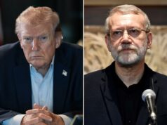 Líder iraniano emite alerta assustador a Trump após contínuos ataques aéreos EUA-Israel: ‘Ele deve pagar o preço’ Ali Larijani, conselheiro sênior do líder supremo do Irã, Ali Khamenei, discursando em Beirute, no Líbano.