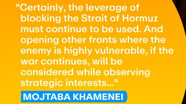 Líder supremo do Irão promete continuar a lutar
