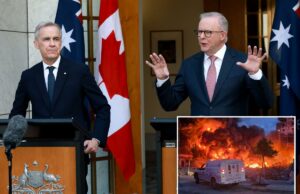 Líderes do Canadá e da Austrália pedem a redução da escalada da guerra, mas concordam que o Irã não pode obter armas nucleares Líderes do Canadá e da Austrália pedem a redução da escalada da guerra, mas concordam que o Irã não pode obter armas nucleares