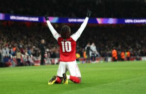 Liga dos Campeões: Eze e Rice marcam na vitória do Arsenal sobre o Leverkusen e consolidam a vaga nas quartas de final Liga dos Campeões: Eze e Rice marcam na vitória do Arsenal sobre o Leverkusen e consolidam a vaga nas quartas de final