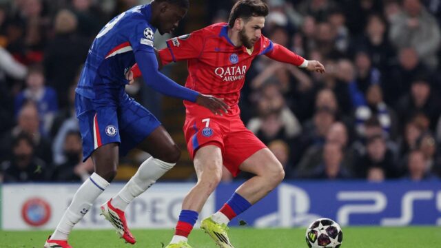 Liga dos Campeões: PSG ultrapassa o Chelsea nas quartas de final
