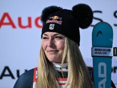 Lindsey Vonn admite ‘realidades difíceis’ na atualização de recuperação das Olimpíadas Emocionais Lindsey Vonn after women's downhill race at the FIS Alpine Ski World Cup 2025-2026