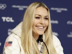 Lindsey Vonn está fazendo flexões 6 semanas após uma terrível lesão nas Olimpíadas Lindsey Vonn posta vídeo brutal de perna machucada durante recuperação após acidente nas Olimpíadas
