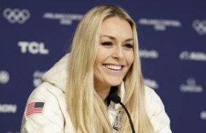 Lindsey Vonn está fazendo flexões 6 semanas após uma terrível lesão nas Olimpíadas Lindsey Vonn posta vídeo brutal de perna machucada durante recuperação após acidente nas Olimpíadas