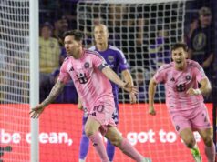 Lionel Messi marca dois gols na vitória do Inter Miami sobre o Orlando City, de 10 jogadores, na Major League Soccer Lionel Messi marca dois gols na vitória do Inter Miami sobre o Orlando City, de 10 jogadores, na Major League Soccer