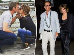 Lisa Rinna fala sobre intimidade com Harry Hamlin depois de negar que o marido é gay Lisa Rinna fala sobre intimidade com Harry Hamlin depois de negar que o marido é gay