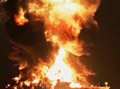 **Livewire** Operação Epic Fury Day Treze: Petroleiro de propriedade dos EUA entre os atingidos por drones iranianos **Livewire** Operação Epic Fury Day Treze: Petroleiro de propriedade dos EUA entre os atingidos por drones iranianos