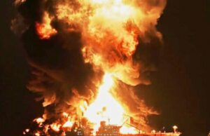 **Livewire** Operação Epic Fury Day Treze: Petroleiro de propriedade dos EUA entre os atingidos por drones iranianos **Livewire** Operação Epic Fury Day Treze: Petroleiro de propriedade dos EUA entre os atingidos por drones iranianos