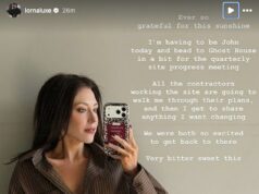 Lorna Luxe luta para conter as lágrimas enquanto supervisiona as reformas na casa de £ 2,5 milhões que ela dividia com o falecido marido John Andrews enquanto se prepara para o retorno ‘agridoce’ à propriedade sem ele Lorna Luxe revelou que estava se preparando para revisitar a ampla casa em Warwickshire que ela dividia com seu falecido marido John Andrews na quinta-feira, semanas após sua morte por câncer.