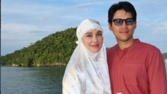 Luna Maya e Maxime Bouttier Rayakan Lebaran de Tengah Laut, Salat Idul Fitri de Kapal Phinisi
