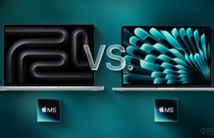 MacBook Pro M5 de 14 polegadas vs MacBook Air M5 de 13 polegadas: Qual é a diferença de US$ 600? MacBook Pro M5 de 14 polegadas vs MacBook Air M5 de 13 polegadas: Qual é a diferença de US$ 600?