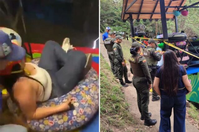 Mãe com 'medo' de descer no escorregador gigante do parque temático morre após cair 4,5 metros: relatos
