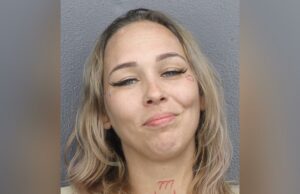 Mãe da Flórida com tatuagem de coração sorri em foto acusada de tentar assassinar sua irmã Magdalena Dybkowska