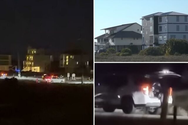 Mais de 100 adolescentes presos em uma festa selvagem de Mais de 100 adolescentes presos em uma festa selvagem de férias de primavera – incluindo um que derramou cerveja em um policial