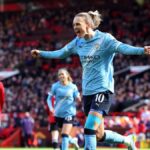 Manchester City fecha o título da WSL com vitória no derby por 3 a 0; Arsenal vence Spurs