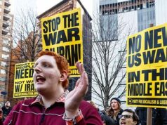 Manifestantes pró-China do magnata astroturf mobilizaram-se mesmo antes de Trump tornar público o ataque ao Irão Manifestantes pró-China do magnata astroturf mobilizaram-se mesmo antes de Trump tornar público o ataque ao Irão