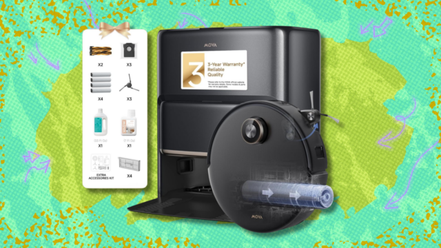 Mantenha a casa mais organizada com US $ 400 de desconto no aspirador e esfregão robô completo Mova Z60 Ultra Roller
