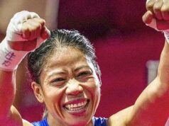 Mary Kom está pensando em ingressar no boxe profissional Mary Kom está pensando em ingressar no boxe profissional