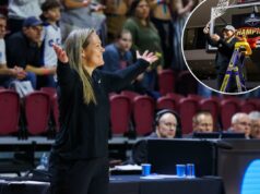 Meg Barber transformou o basquete feminino da NYU em um vencedor sustentado – e muito mais Meg Barber transformou o basquete feminino da NYU em um vencedor sustentado - e muito mais
