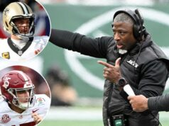 Mega mala postal dos Jets: Derek Carr, Ty Simpson, Aaron Glenn play-calling, candidatos a 2028 Mega mala postal dos Jets: Derek Carr, Ty Simpson, Aaron Glenn play-calling, candidatos a 2028