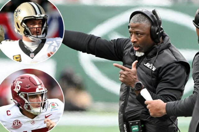 Mega mala postal dos Jets: Derek Carr, Ty Simpson, Aaron Mega mala postal dos Jets: Derek Carr, Ty Simpson, Aaron Glenn play-calling, candidatos a 2028