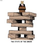 Desenho animado de Clay Jones