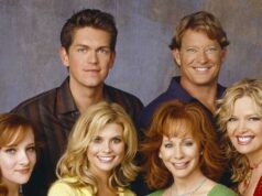 Melissa Peterman e JoAnna Garcia, do How Happy’s Place, pregaram uma peça em Steve Howey Reba