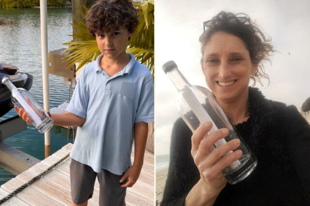 Mensagem em garrafa se transforma em linda amizade Mensagem em garrafa se transforma em linda amizade