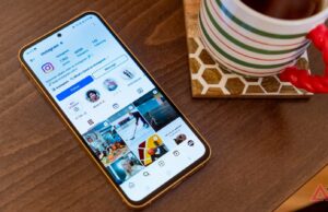 Meta sabotou a implementação de criptografia de ponta a ponta do Instagram para justificar matá-lo Logotipo do Instagram sobreposto aos gráficos do logotipo do Android