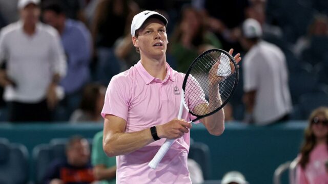 Miami Open 2026: Sinner mantém vivas as esperanças de 'Sunshine Double'; Medvedev e Mensik nocauteado

