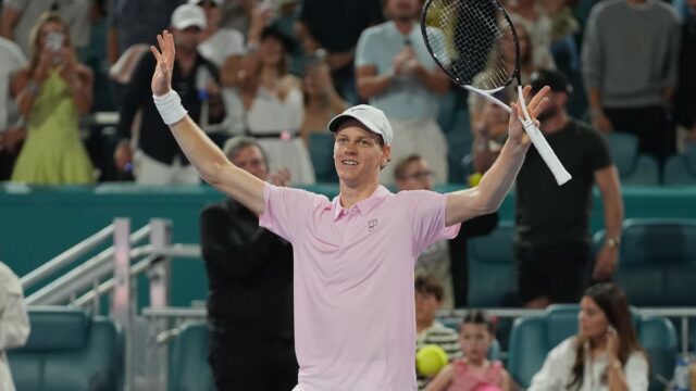 Miami Open 2026: Sinner vence Zverev e define a final contra Lehecka
