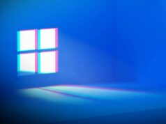 Microsoft reverte parte do inchaço do Copilot AI no Windows Windows logo on a dark blue background.