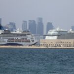 Milhares de passageiros de cruzeiros ficam presos em portos do Golfo devido à guerra no Oriente Médio