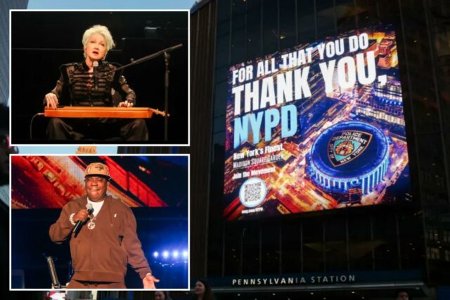 Milhares dos melhores de Nova York comparecem ao show 'Thank Milhares dos melhores de Nova York comparecem ao show 'Thank You, NYPD' no MSG, que arrecadou US$ 500 mil para policiais