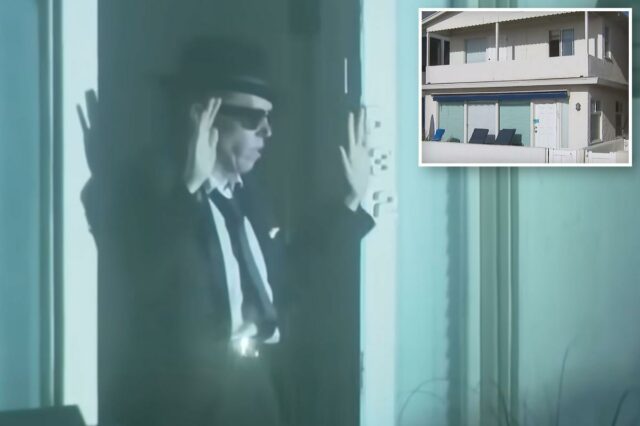 Milionário pode estar em decomposição há dias antes do impasse Suspeito de ser preso pela equipe SWAT da Polícia de Hawthorne/Hermosa Beach.