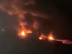 Missão de resgate lançada enquanto avião de reabastecimento dos EUA com seis tripulantes cai no Iraque, ataques de drones no Irã matam soldado francês e atingem forças especiais do Reino Unido com a culpa da ‘mão oculta de Putin’ E um grande incêndio parece ter ocorrido numa base aérea francesa em Erbil, no Iraque, após um ataque de drone.