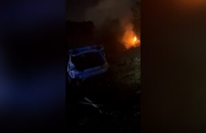 Míssil iraniano atinge área residencial no norte de Israel Míssil iraniano atinge área residencial no norte de Israel